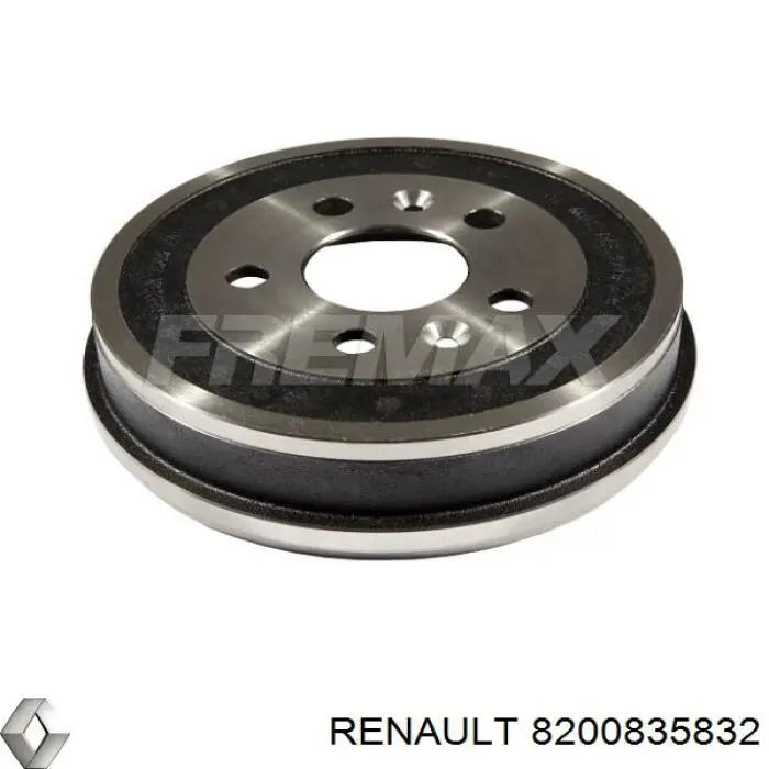 8200835832 Renault (RVI) барабан тормозной задний