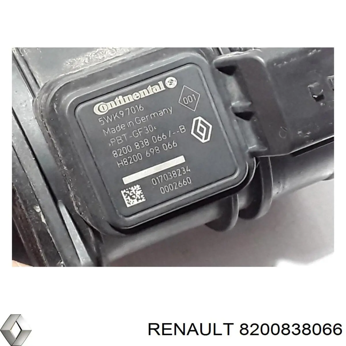 Купить 8200838066 Renault (RVI) Воздухомер