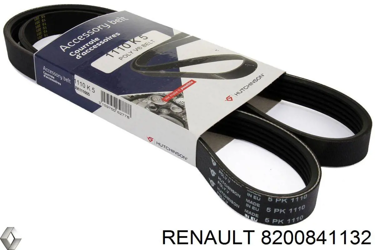 Correia dos conjuntos de transmissão Renault (RVI) 8200841132 preço, a partir de 12,46 USD