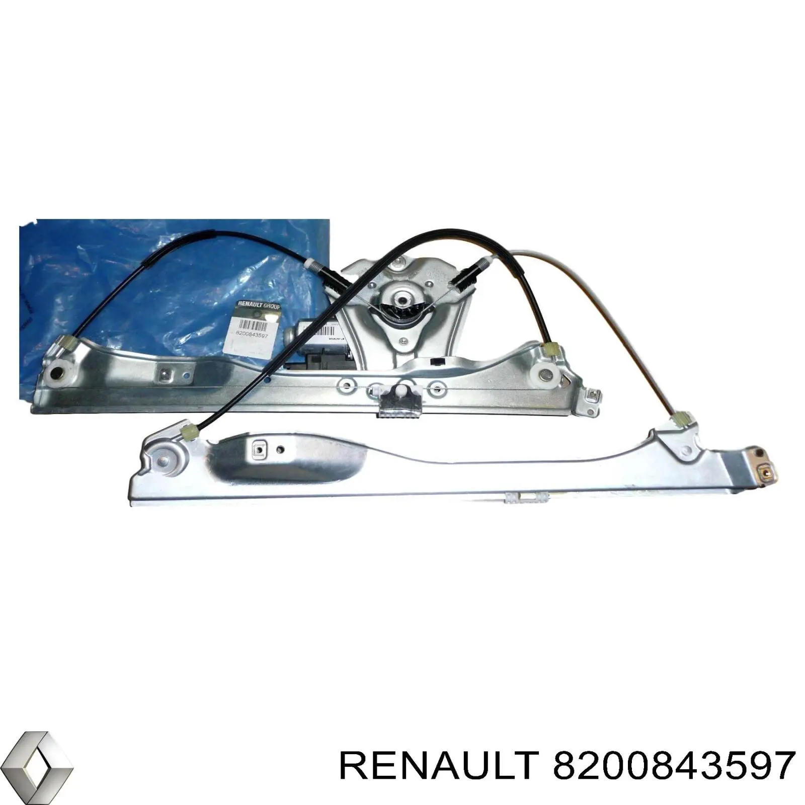 Стеклоподъемник передней правой двери Renault (RVI) 8200843597 цена, от 68.26 USD