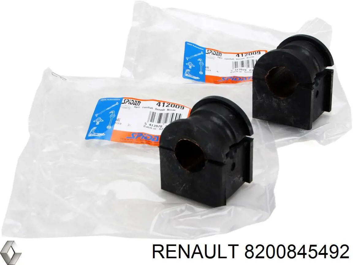 8200845492 Renault (RVI) estabilizador dianteiro