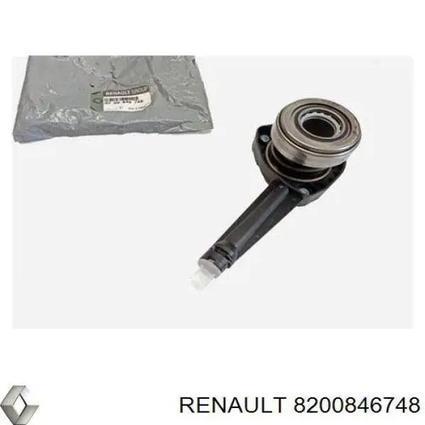 Цилиндр сцепления с выжимным подшипником Renault (RVI) 8200846748