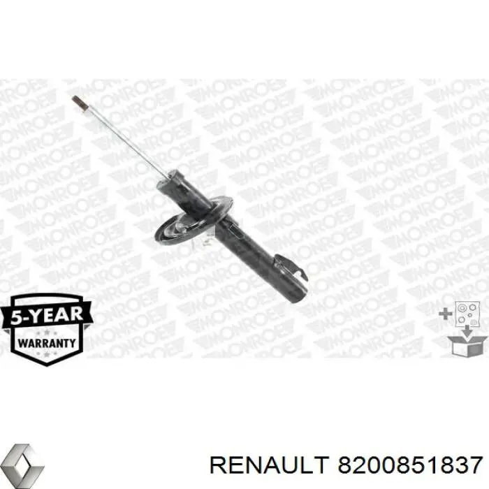 Купить 8200851837 Renault (RVI) Амортизатор передней подвески