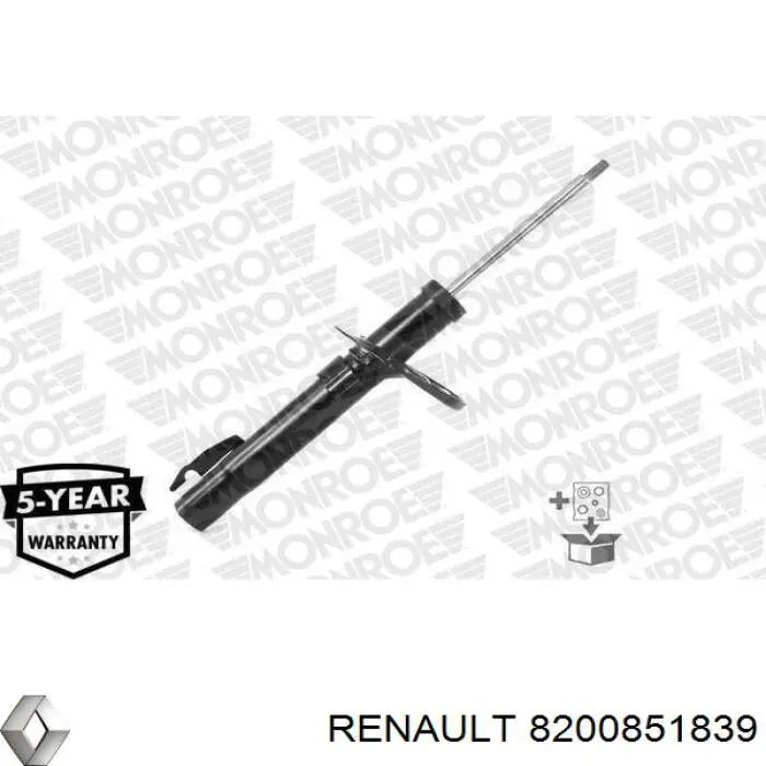 Стойка амортизатора передняя Renault (RVI) 8200851839 цена, от 71.49 USD