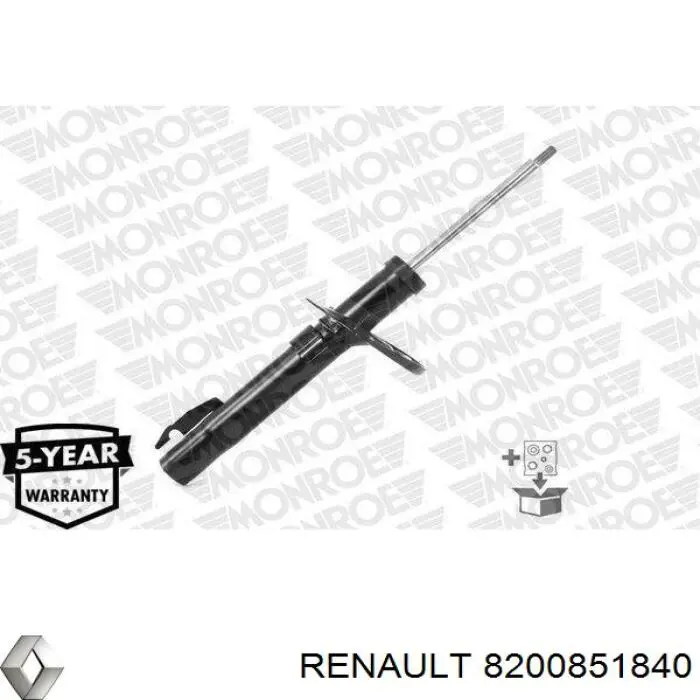 Купить 8200851840 Renault (RVI) Амортизатор передней подвески