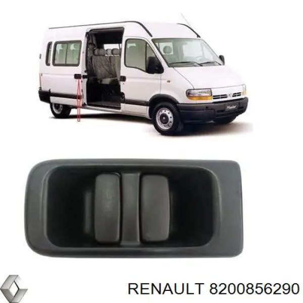 8200856290 Renault (RVI) Ручка боковой двери наружная правая