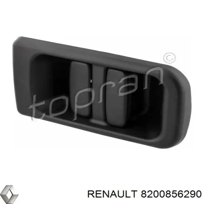 Ручка боковой двери наружная правая 8200856290 Renault (RVI)