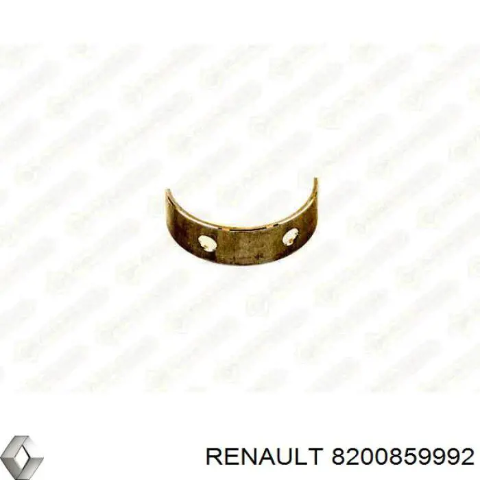 Вкладыши коленвала коренные, стандарт (STD) Renault (RVI) 8200859992 цена, от 9.37 USD