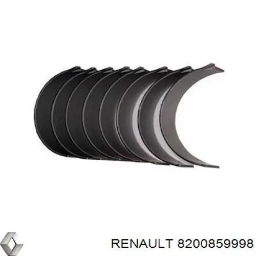 7701475168 Renault (RVI) Подшипник скольжения коленвала