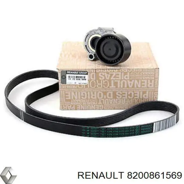 8200861569 Renault (RVI) натяжитель приводного ремня