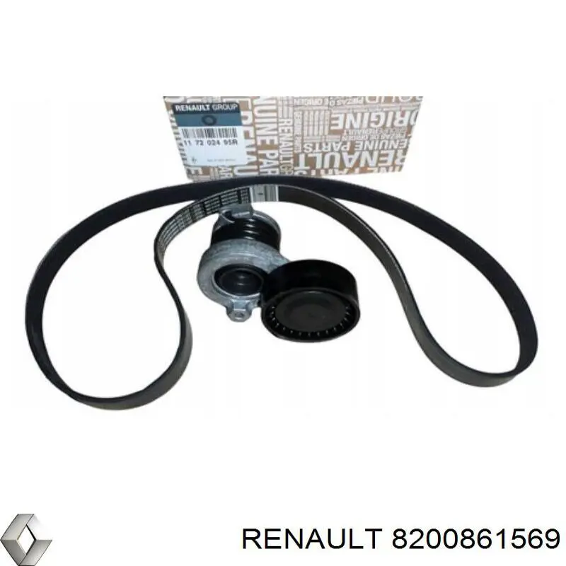 Роликовий модуль натяжителя ремня Renault (RVI) 8200861569 цена, от 22.57 USD