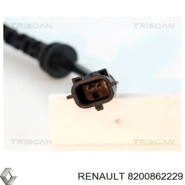 Датчик АБС задний левый 0265008937 Renault (RVI)
