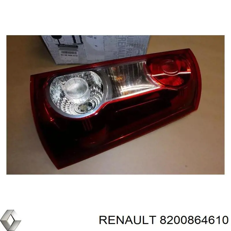 Фонарь задний правый Renault (RVI) 8200864610 цена, от 61.71 USD