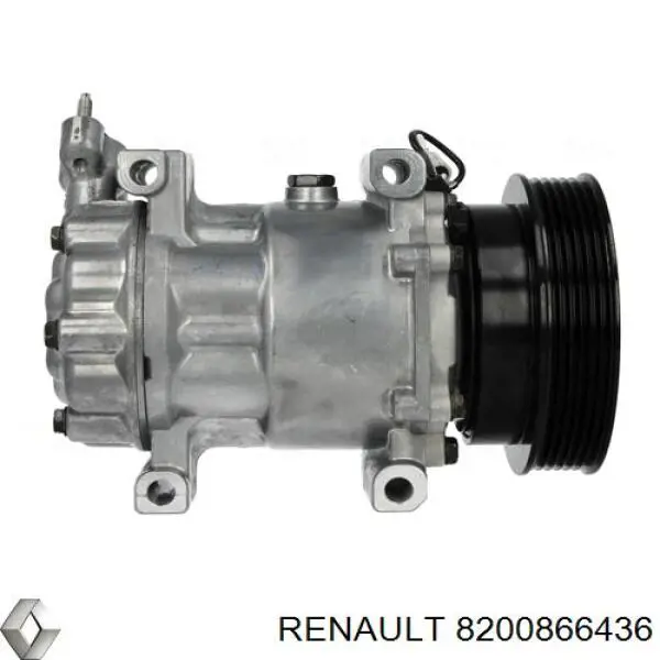 8200866436 Renault (RVI) compressor de aparelho de ar condicionado