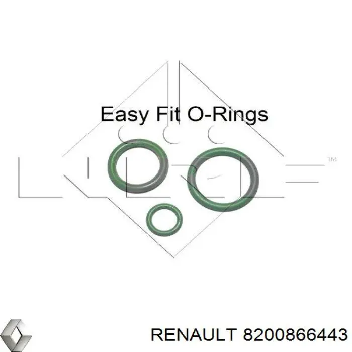 8200866443 Renault (RVI) компрессор кондиционера