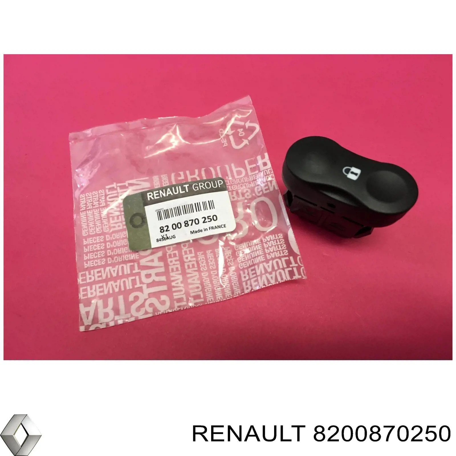 Выключатели Renault (RVI) 8200870250 цена, от 3.81 USD