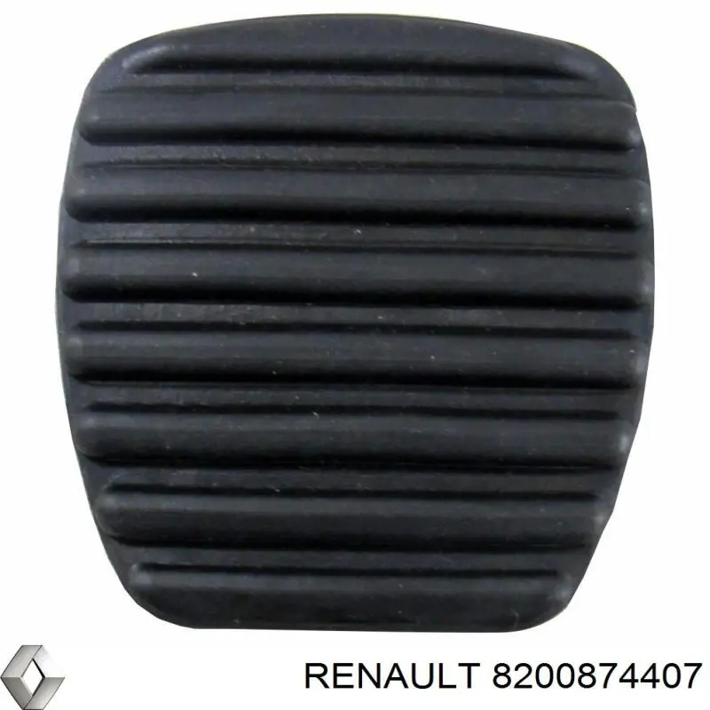 Накладка педали тормоза Renault (RVI) 8200874407 цена, от 2.37 USD