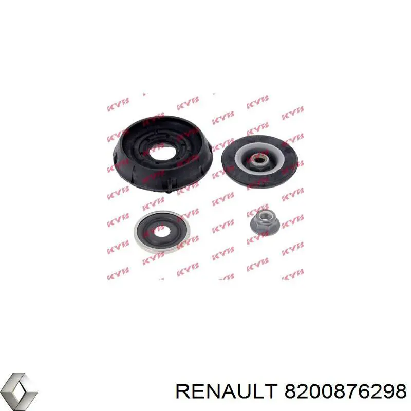 8200876298 Renault (RVI) опора амортизатора переднего