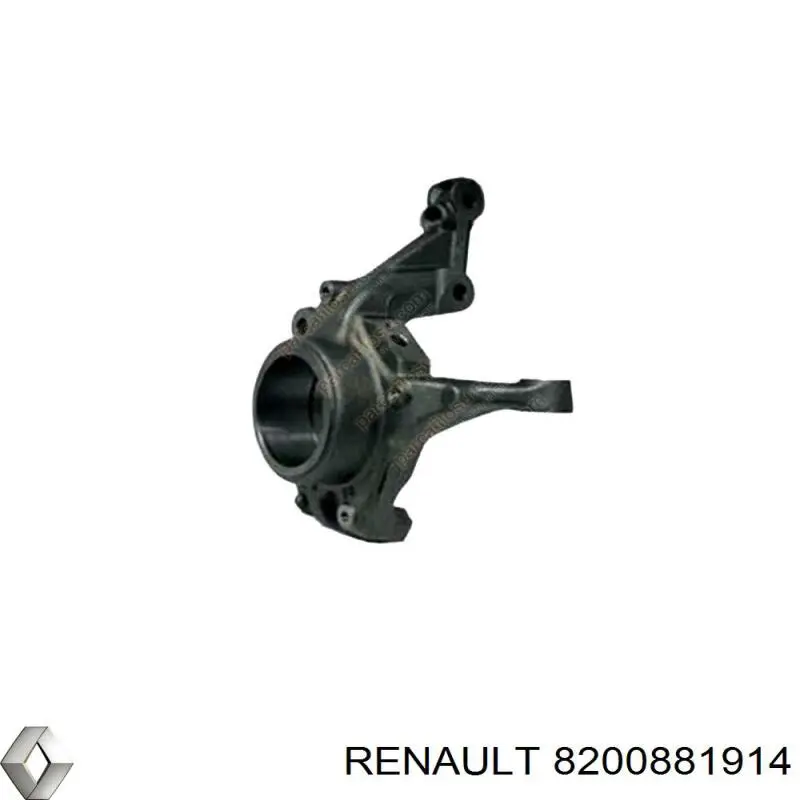 8200881914 Renault (RVI) цапфа (поворотный кулак передний левый)