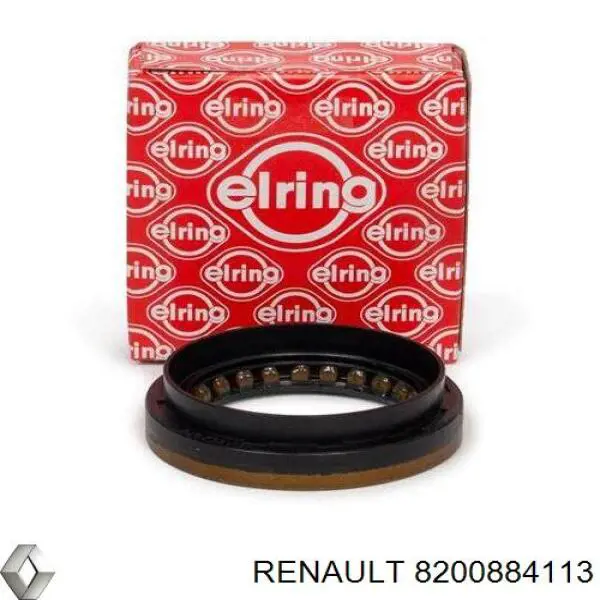 8200884113 RENAULT Anillo retén de semieje, eje delantero original y equivalente