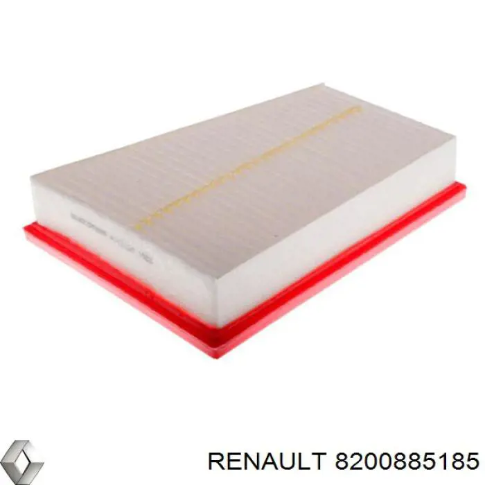 Filtro de aire 8200885185 Renault (RVI)