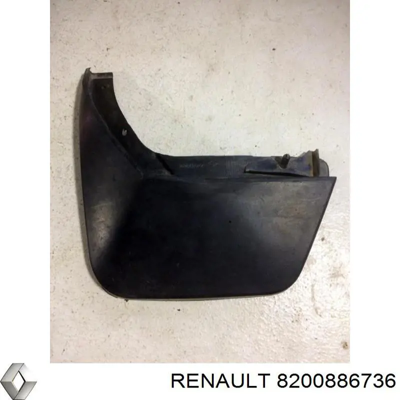 Купить 8200886736 Renault (RVI) Брызговик задний левый