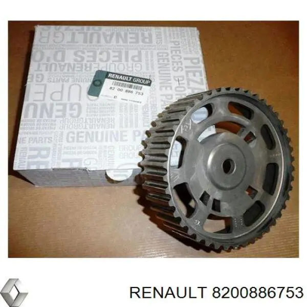 8200886753 Renault (RVI) звездочка-шестерня распредвала двигателя