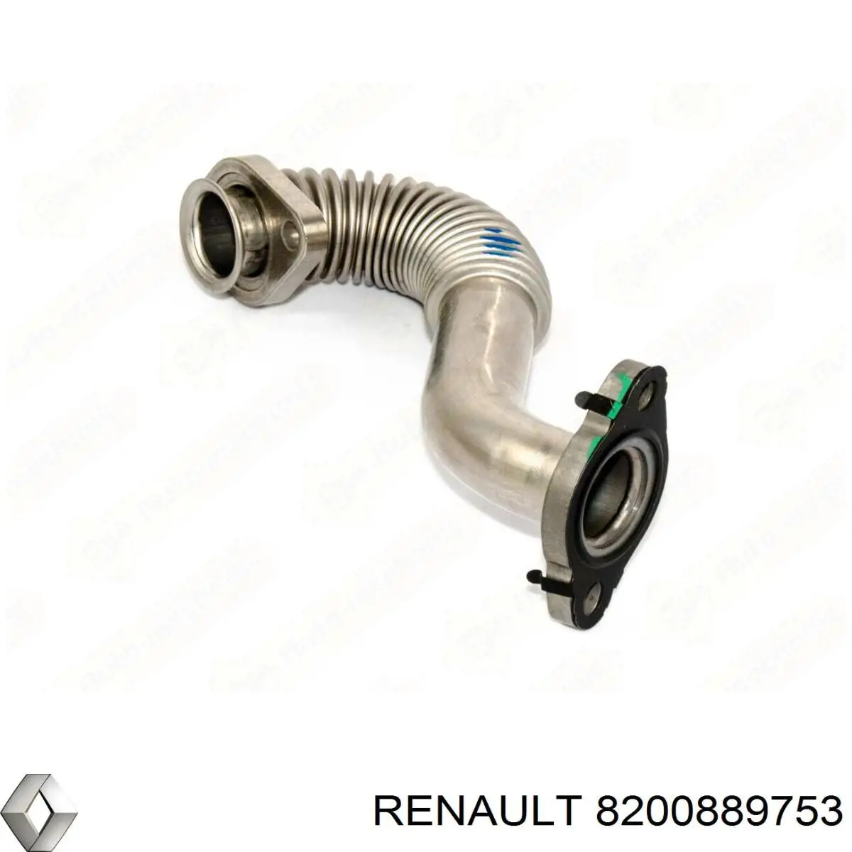 Купить 8200889753 Renault (RVI) Шланг (патрубок) радиатор EGR, обратка