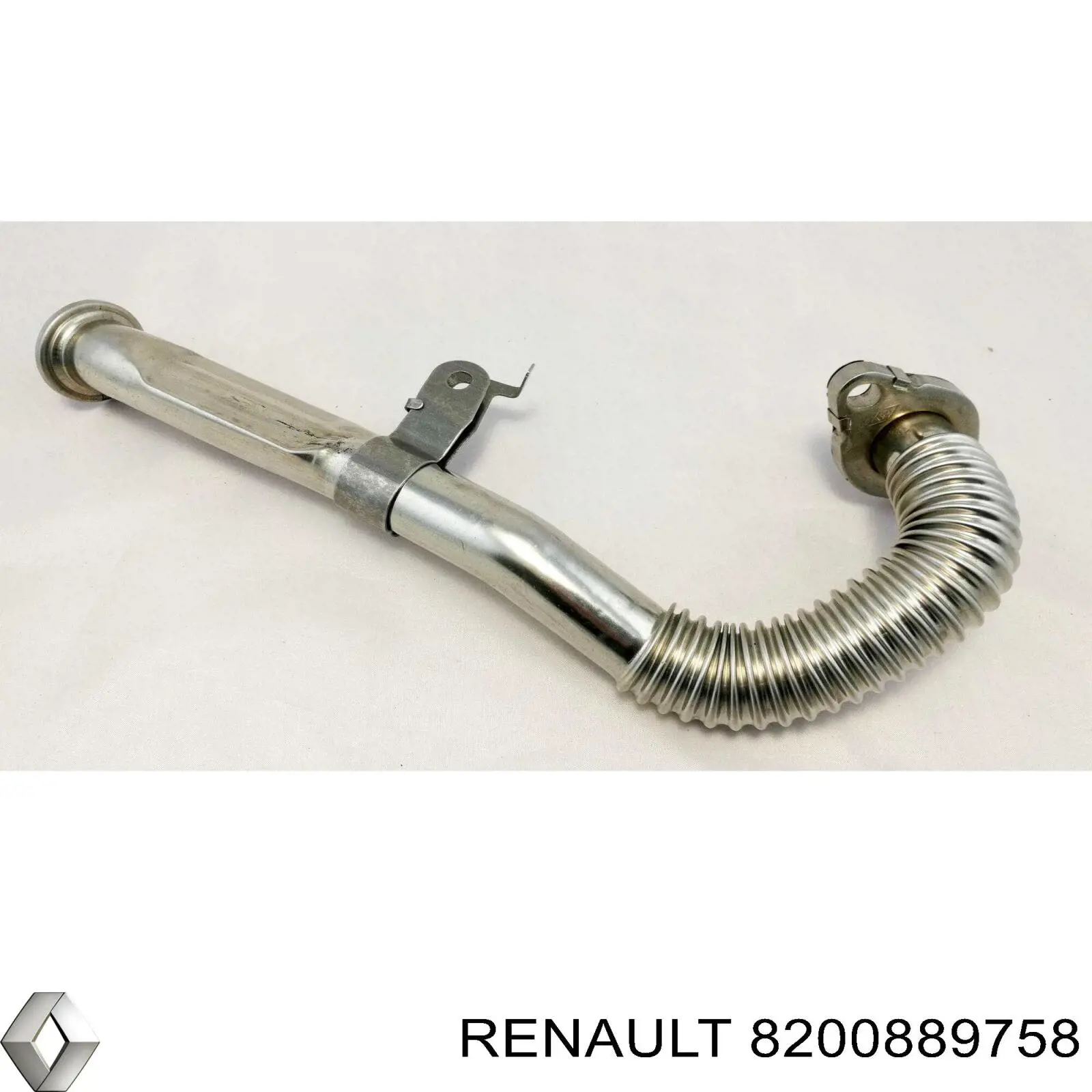 Купить 8200889758 Renault (RVI) Шланг (патрубок) радиатор EGR, подача