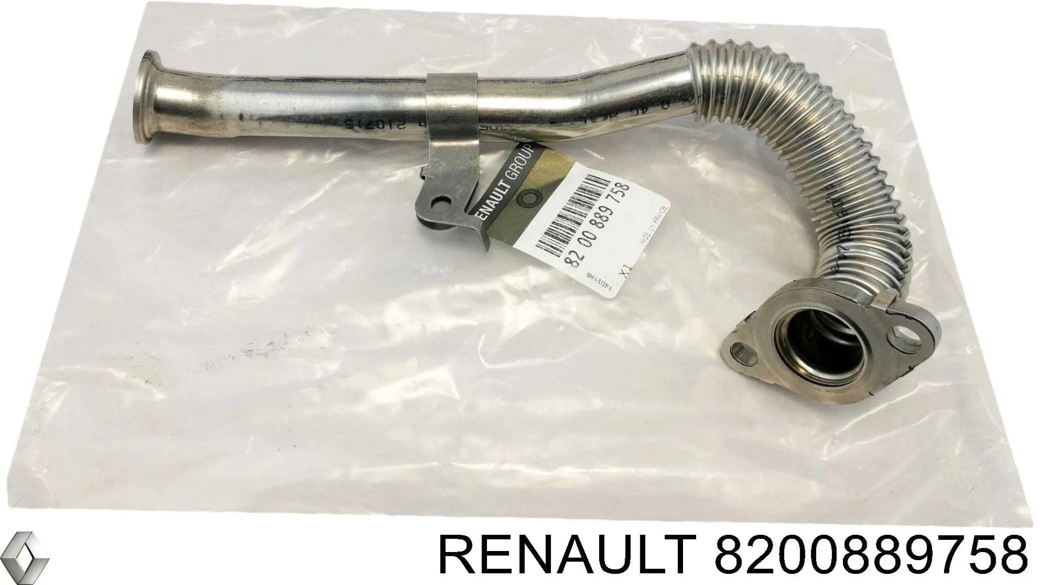 Шланг (патрубок) интеркуллера Renault (RVI) 8200889758