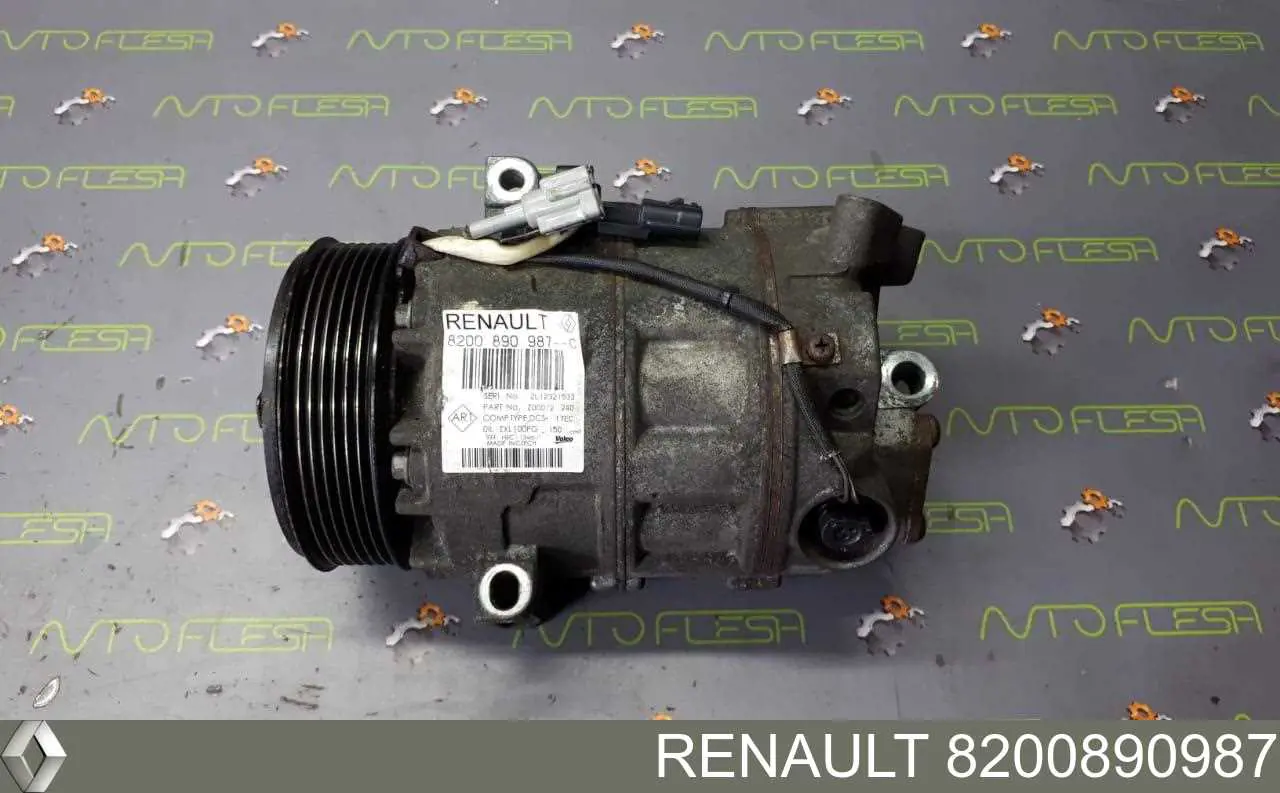 8200890987 Renault (RVI) Компрессор хладагента