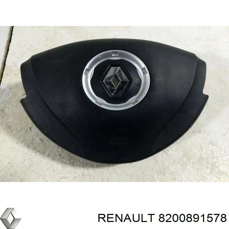 8200891578 Renault (RVI) подушка безопасности (airbag водительская)