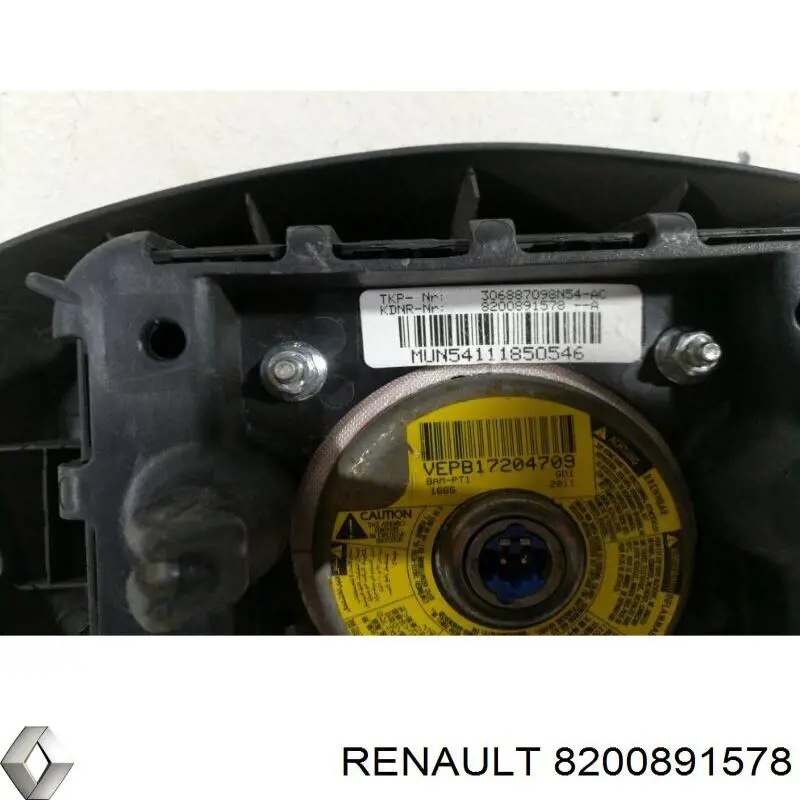Airbag в мультируль Renault (RVI) 8200891578 цена, от 44.34 USD