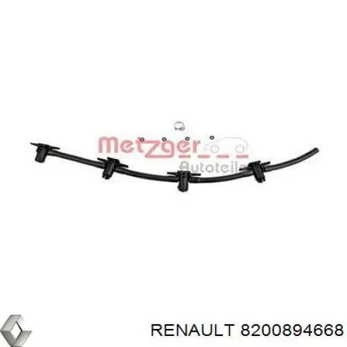 Обратная топливная трубка 8200894668 Renault (RVI)