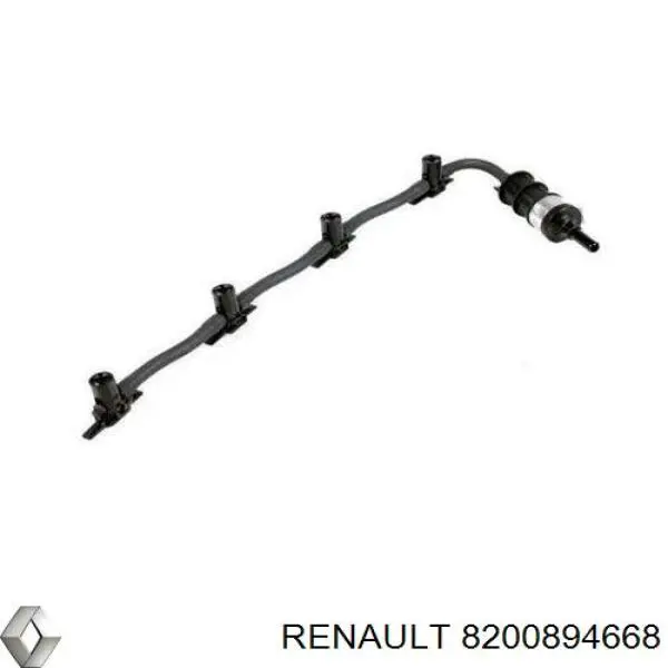 Обратная топливная трубка 8200894668 Renault (RVI)