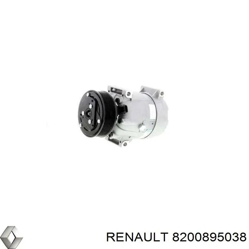 8200895038 Renault (RVI) compressor de aparelho de ar condicionado
