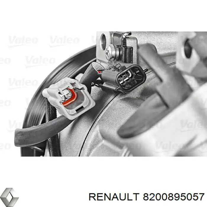 Компрессор системы кондиционирования Renault (RVI) 8200895057 цена, от 401.63 USD