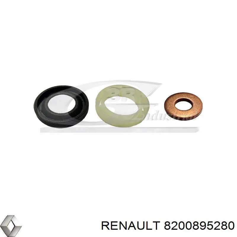 8200895280 Renault (RVI) кольцо (шайба форсунки инжектора посадочное)