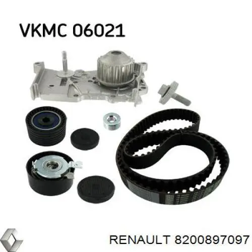 Купить 8200897097 Renault (RVI) Ремень газораспределительного механизма