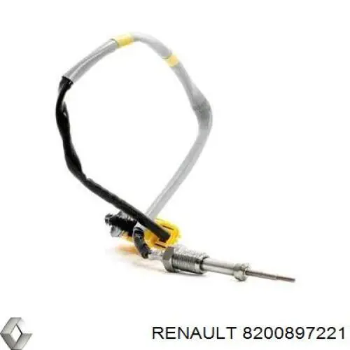 8200897221 Renault (RVI) датчик температуры отработавших газов (ог, перед турбиной)