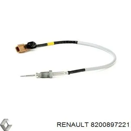 Датчик температуры выхлопных газов перед турбиной Renault (RVI) 8200897221 цена, от 92.68 USD