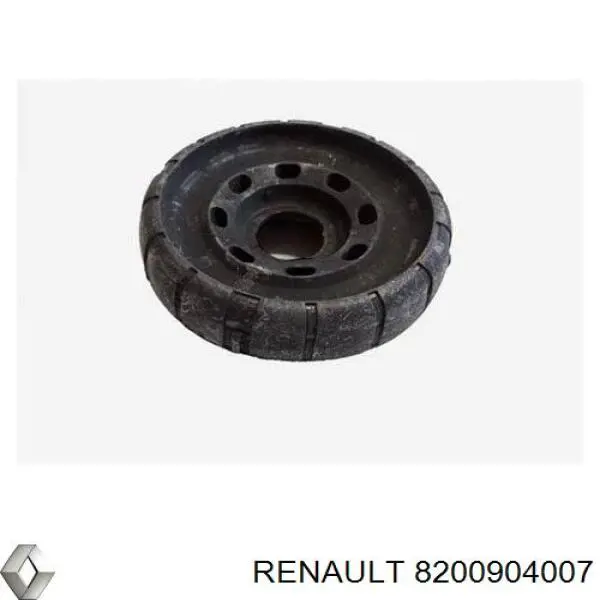 Soporte amortiguador delantero 8200904007 Renault (RVI)