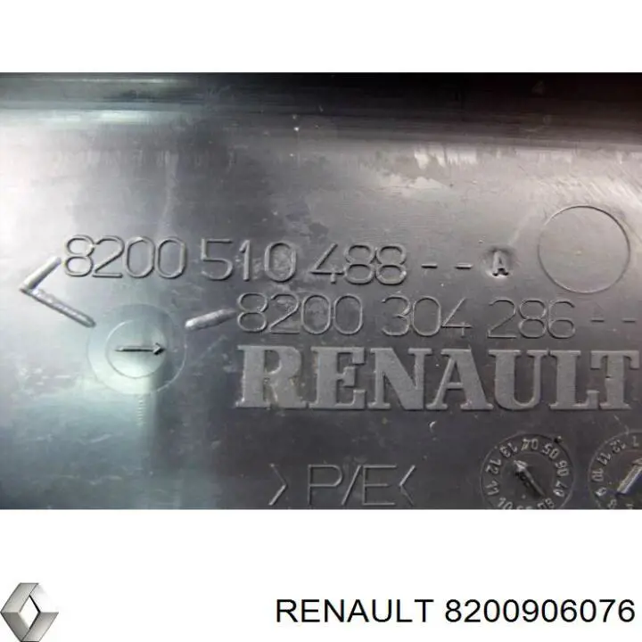 Защита (тепловой экран) выпускного коллектора Renault (RVI) 8200906076
