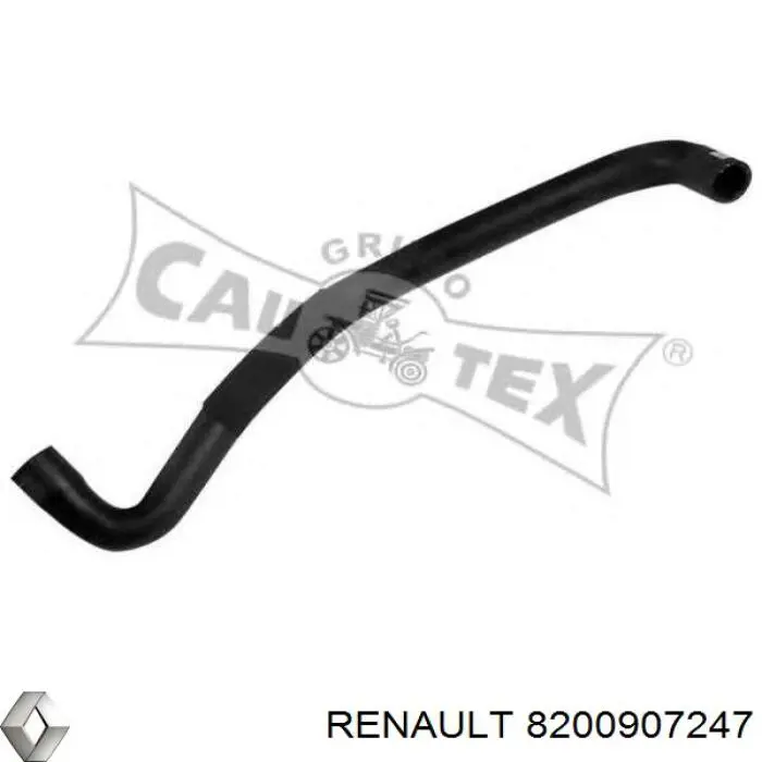8200907247 Renault (RVI) шланг (патрубок радиатора охлаждения нижний)
