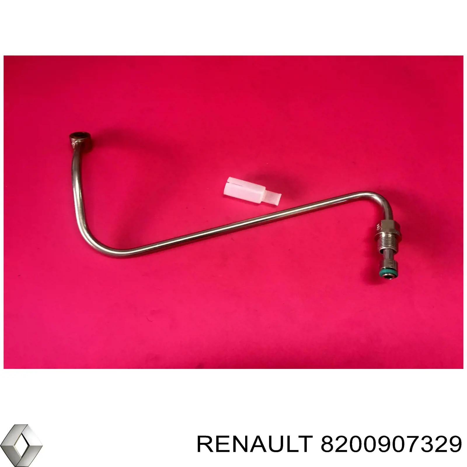Трубка (шланг) подачи масла к турбине Renault (RVI) 8200907329 цена, от 13.02 USD