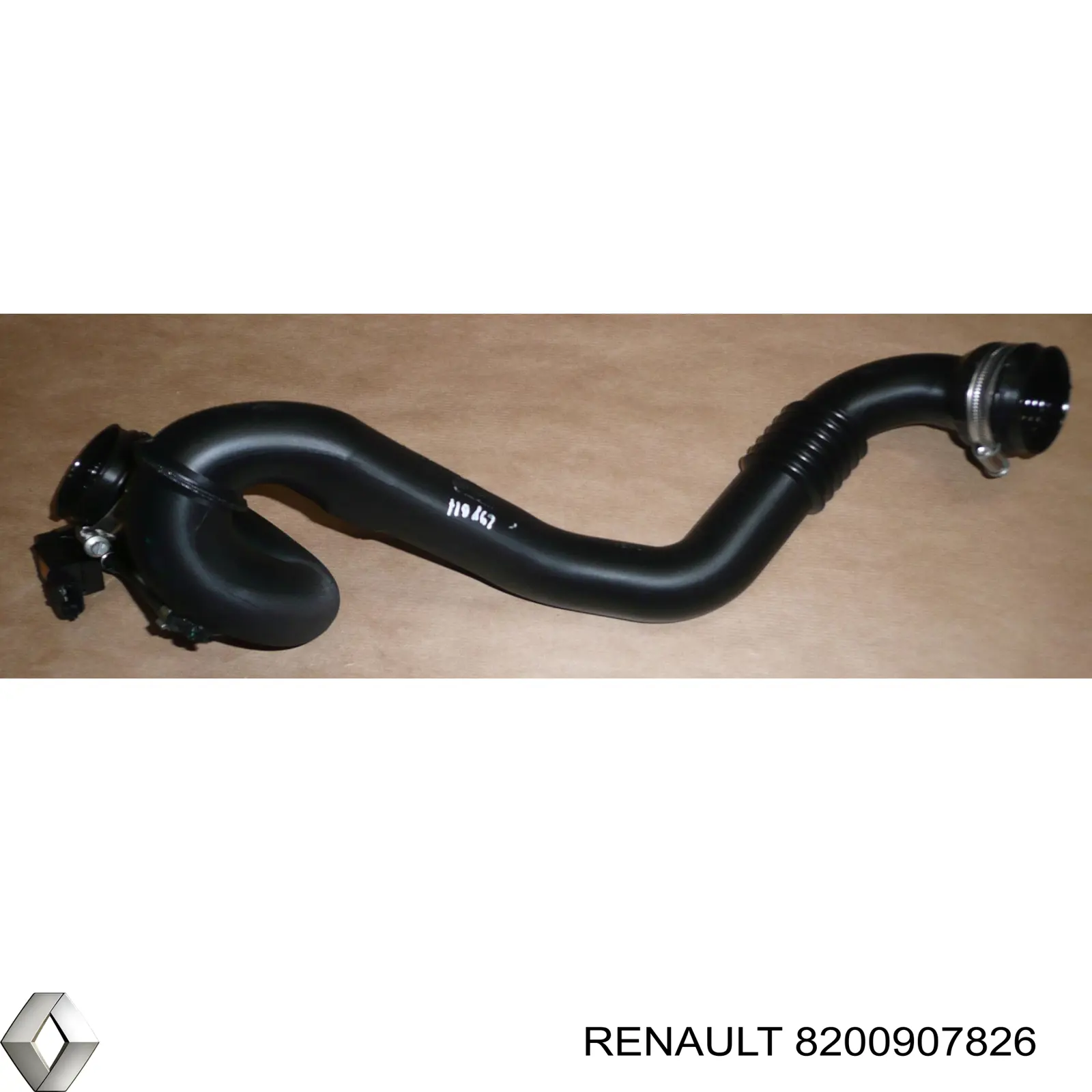 Купить 8200907826 Renault (RVI) Патрубок интеркулера
