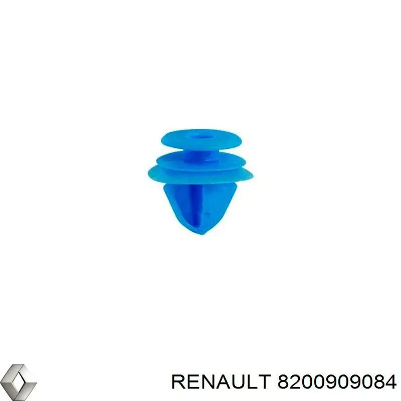 Пистон (клип) обшивки стойки кузова на Renault Fluence B3