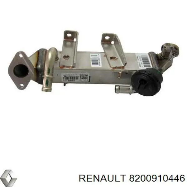 Enfriador EGR de recirculación de gases de escape 8200910446 Renault (RVI)