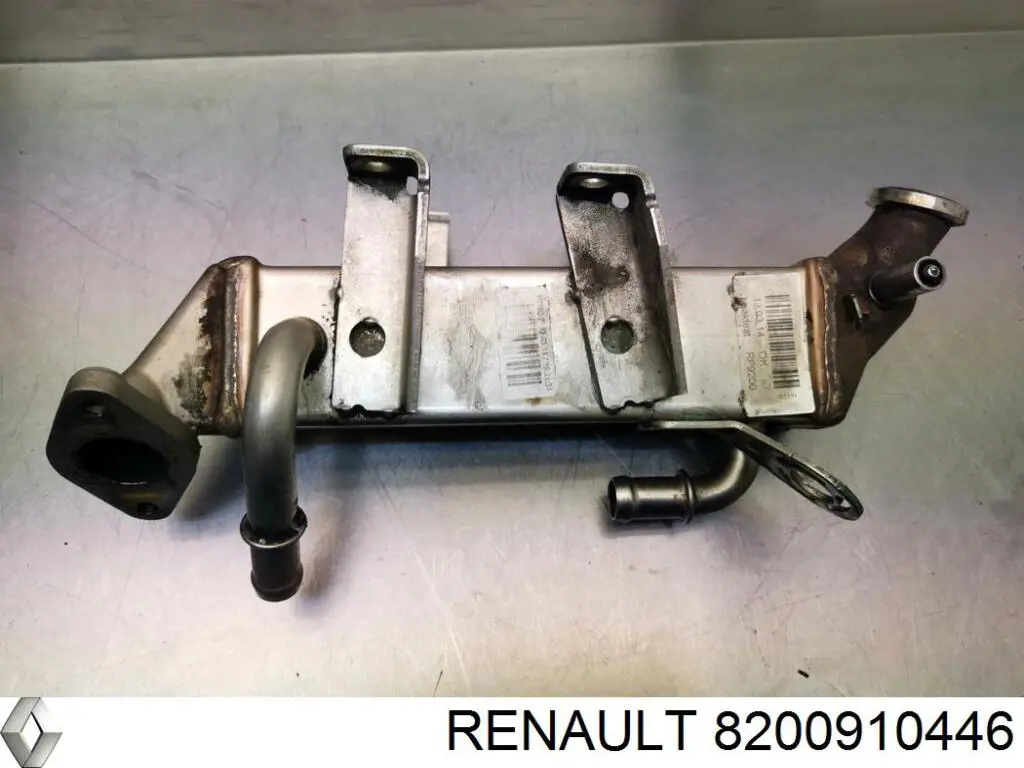 Радиатор системы EGR рециркуляции выхлопных газов Renault (RVI) 8200910446 цена, от 101.47 USD