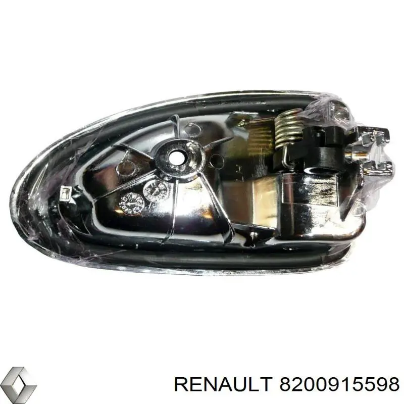 Ручка двери передней внутренняя левая 8200915598 Renault (RVI)